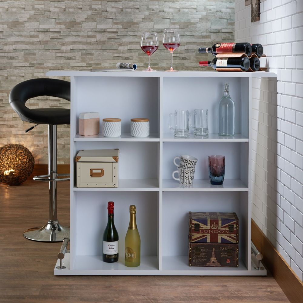 ACME Kite Bar Table – side view – Lusso Furniture Miami