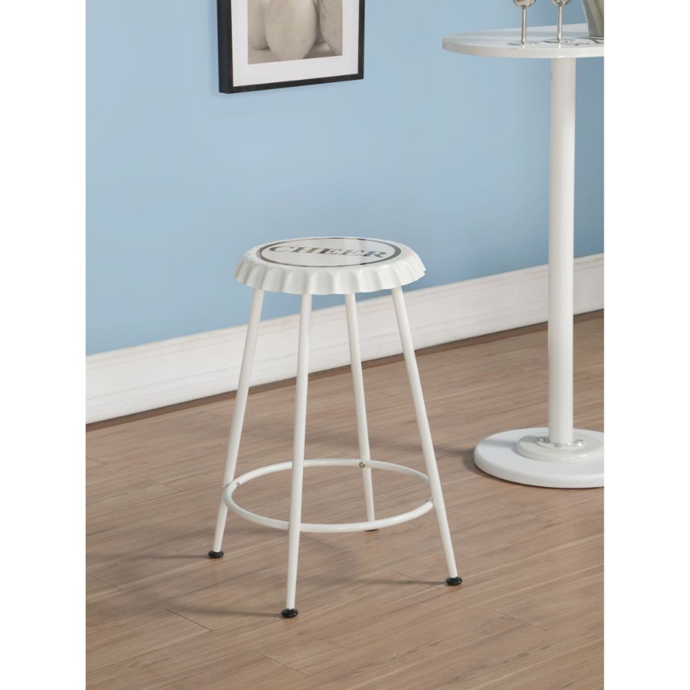 ACME Mant Stool Set of 2 – angle view – Lusso Furniture Miami