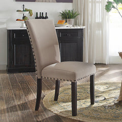 ACME Nolan Side Chair Set of 2 – front view – Lusso Furniture Miami
