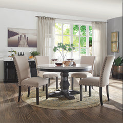 ACME Nolan Side Chair Set of 2 – side view – Lusso Furniture Miami