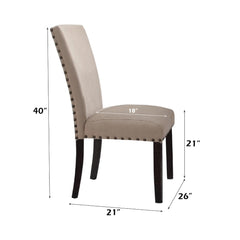 ACME Nolan Side Chair Set of 2 – room setting – Lusso Furniture Miami