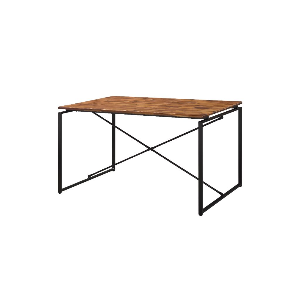 ACME Jurgen Dining Table – front view – Lusso Furniture Miami