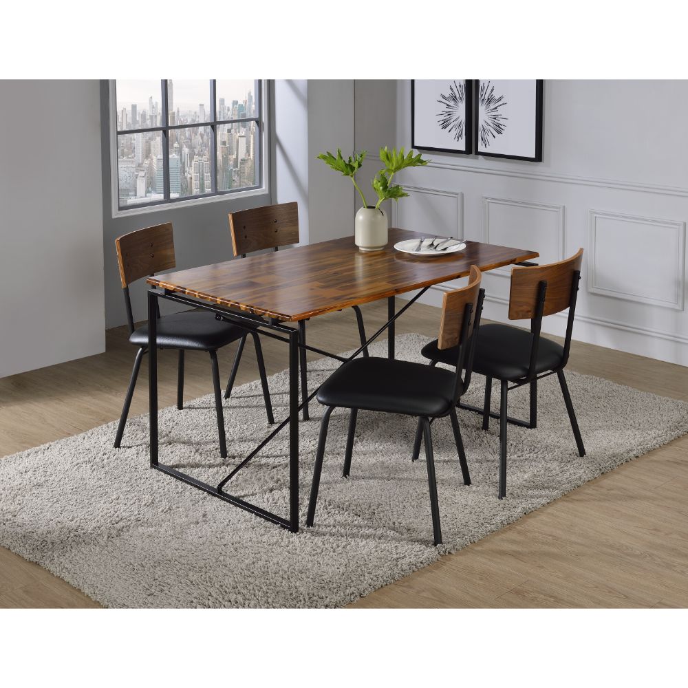 ACME Jurgen Dining Table – detail – Lusso Furniture Miami