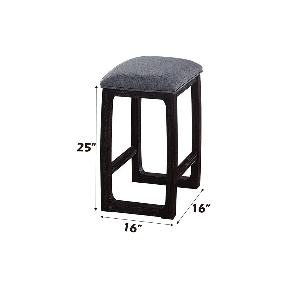 ACME Razo Counter Height Stool – angle view – Lusso Furniture Miami