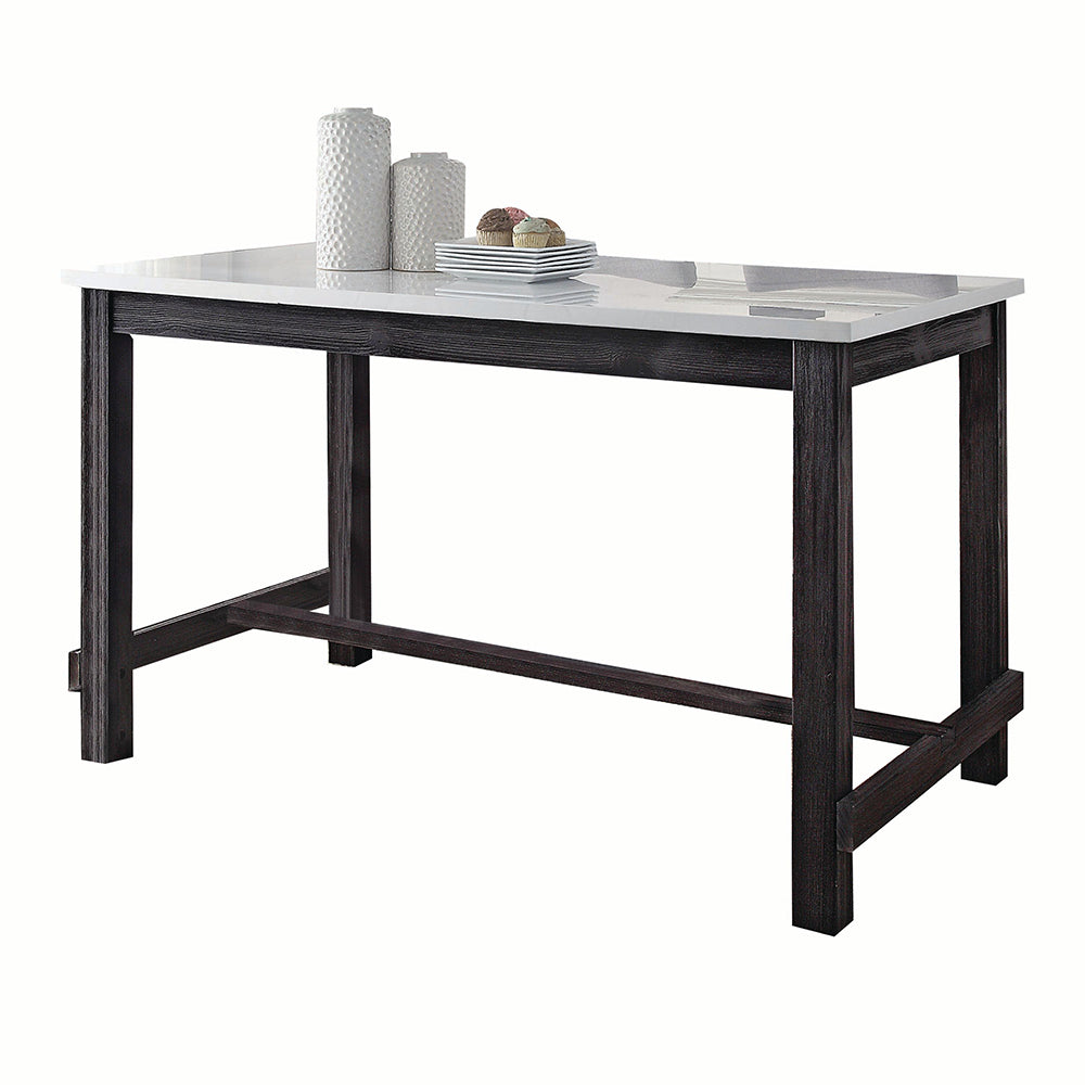ACME Yelena Counter Height Table – front view – Lusso Furniture Miami