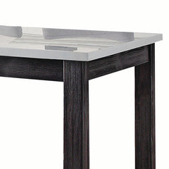 ACME Yelena Counter Height Table – angle view – Lusso Furniture Miami