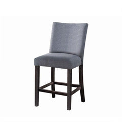 ACME Yelena Counter Height Chair Set of 2 – front view – Lusso Furniture Miami