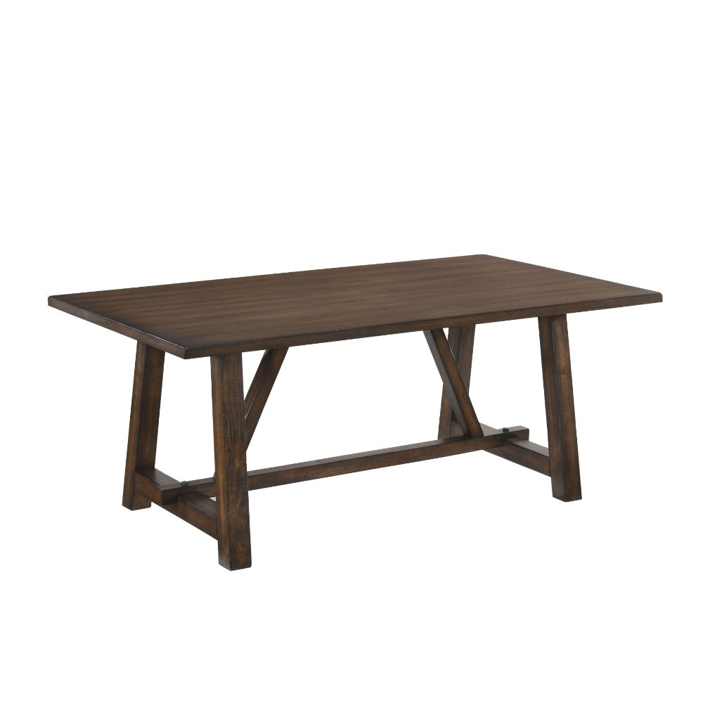 ACME Kaelyn Dining Table – front view – Lusso Furniture Miami
