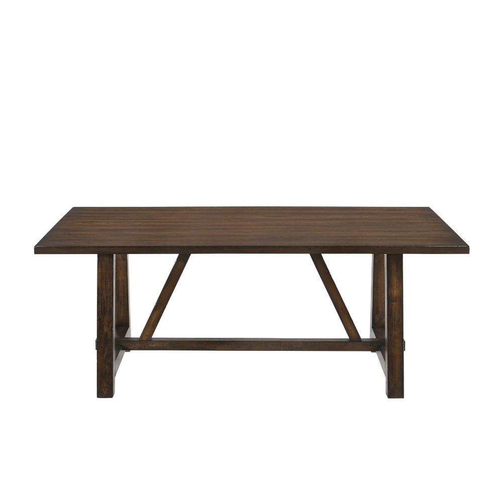 ACME Kaelyn Dining Table – angle view – Lusso Furniture Miami