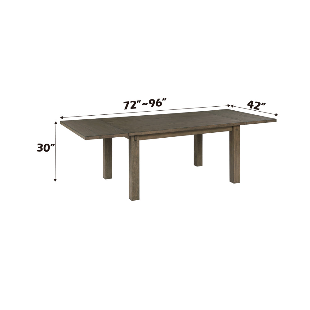 ACME Nabirye Dining Table – room setting – Lusso Furniture Miami
