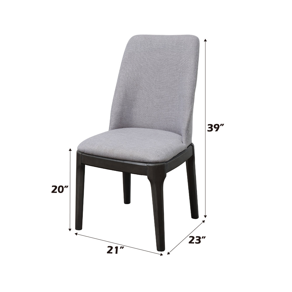 ACME Madan Side Chair Set of 2 – close-up – Lusso Furniture Miami