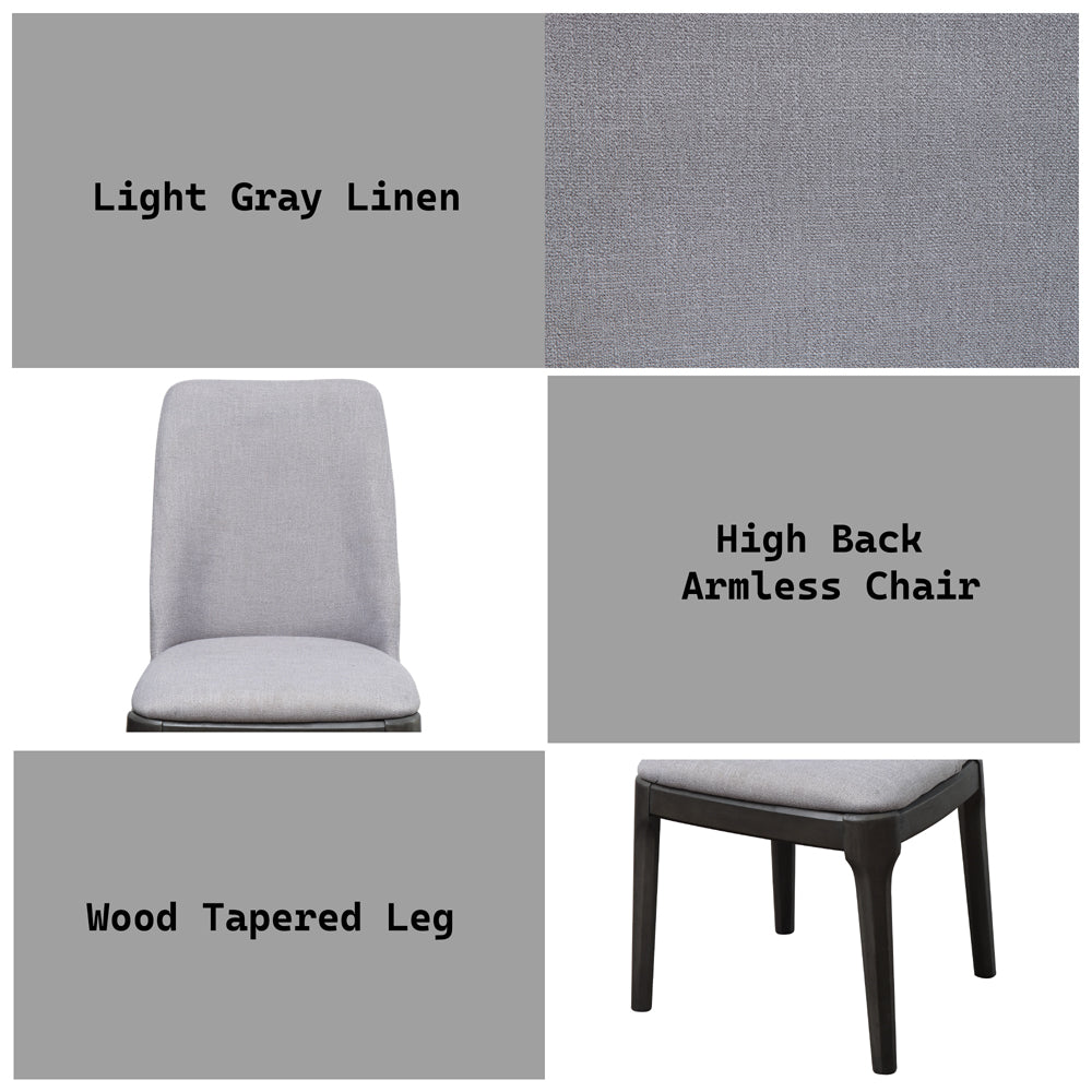 ACME Madan Side Chair Set of 2 – alternate view – Lusso Furniture Miami