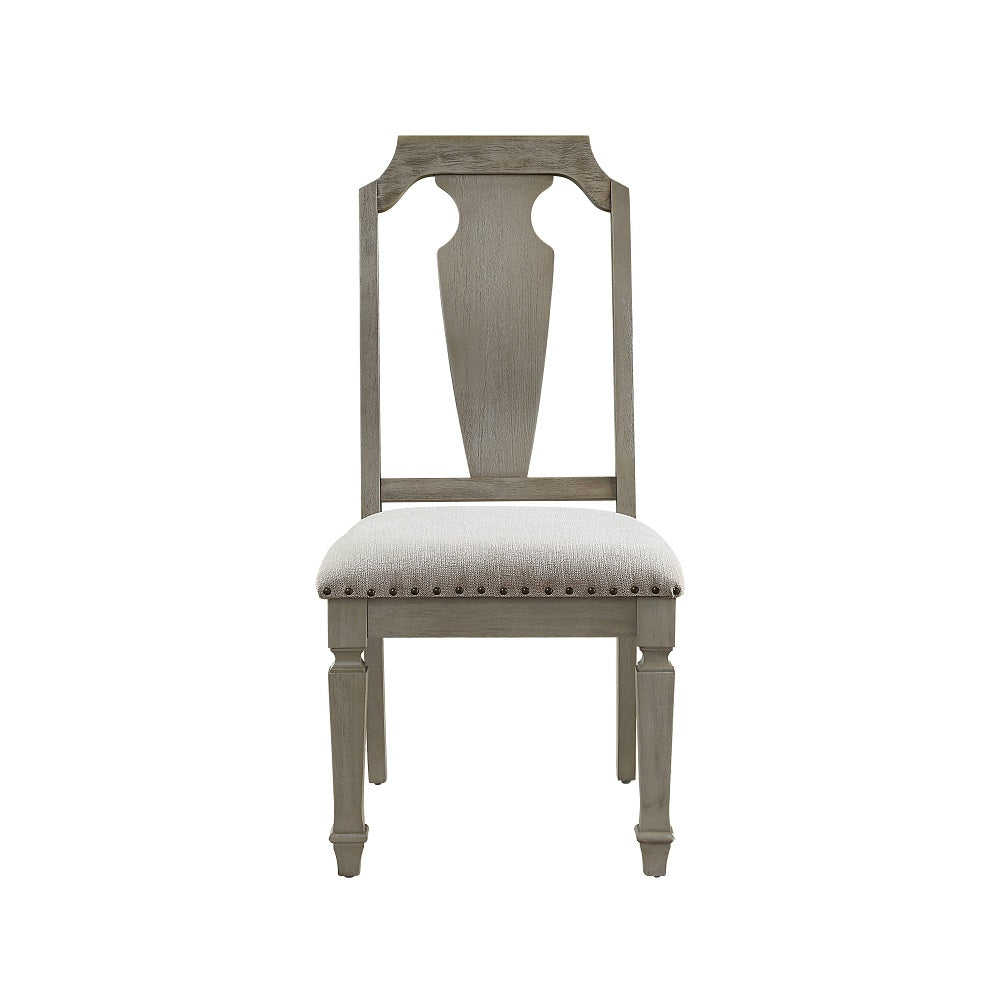 ACME Zumala Side Chair Set of 2 – side view – Lusso Furniture Miami