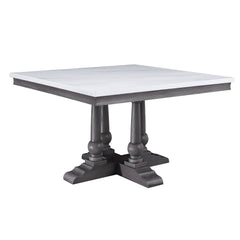 ACME Yabeina Square Dining Table – angle view – Lusso Furniture Miami