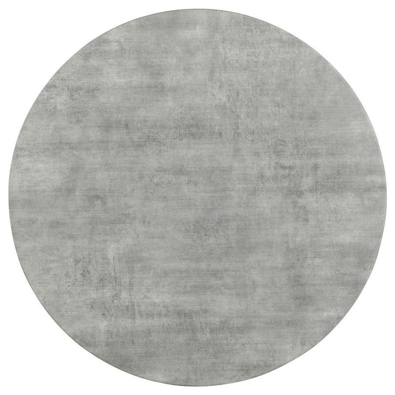 Hadi Round SmartTop Coffee Table Cement and Gunmetal-zoom-