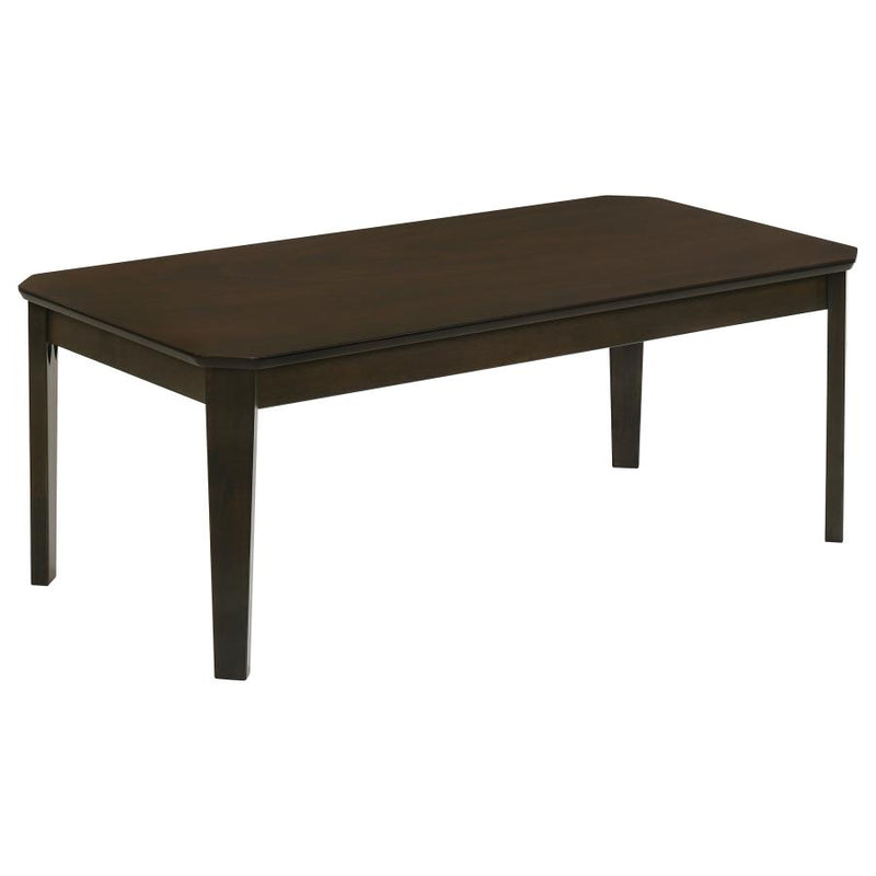 Amaro 3-piece Coffee and End Table Set Dark Brown-zoom-