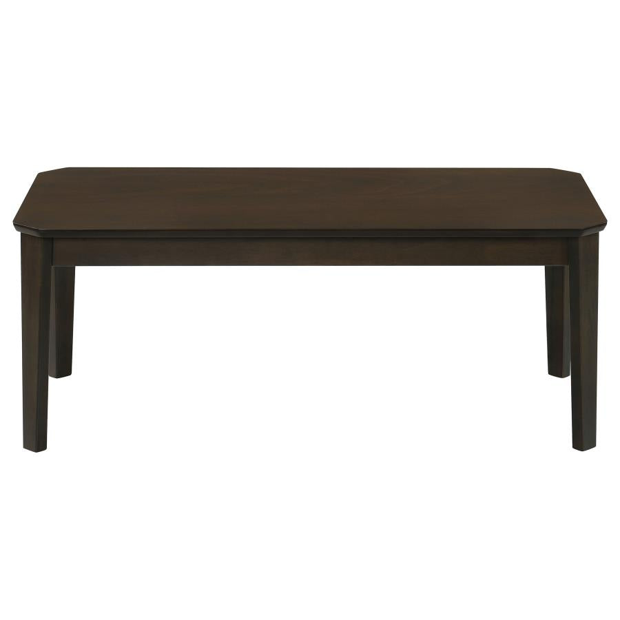 Amaro 3-piece Coffee and End Table Set Dark Brown-4