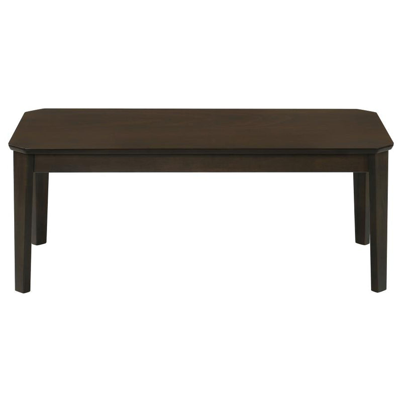 Amaro 3-piece Coffee and End Table Set Dark Brown-zoom-