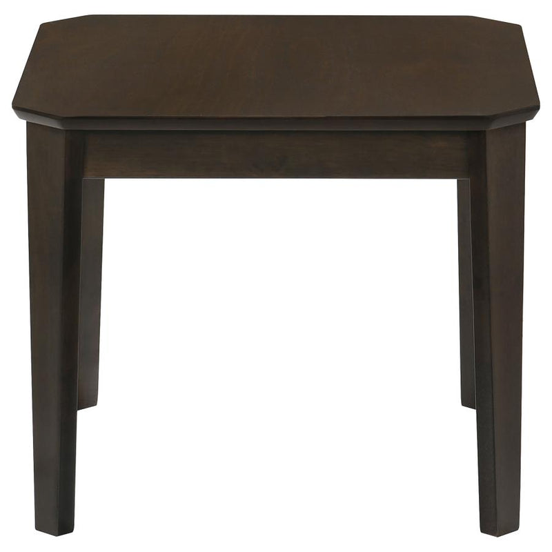 Amaro 3-piece Coffee and End Table Set Dark Brown-zoom-