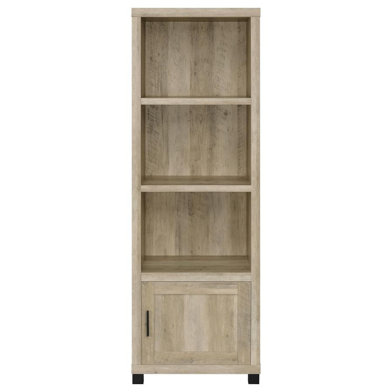 Sachin 3-piece 79-inch TV Entertainment Center Antique Pine-zoom-