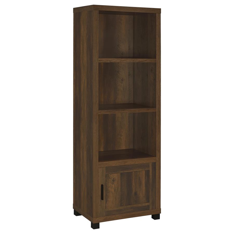 Sachin 3-piece 79-inch TV Entertainment Center Dark Pine-zoom-3