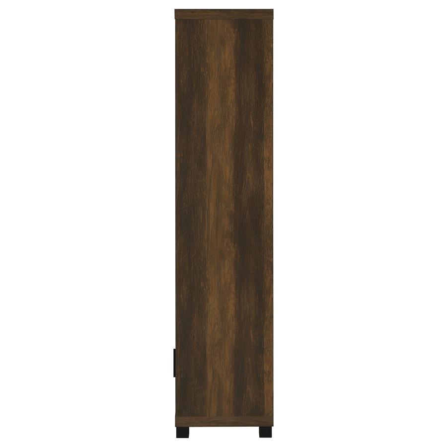 Sachin 3-piece 79-inch TV Entertainment Center Dark Pine-6