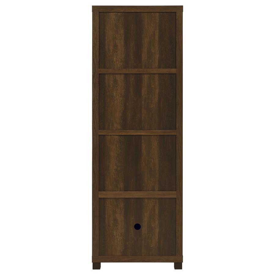 Sachin 3-piece 79-inch TV Entertainment Center Dark Pine-8