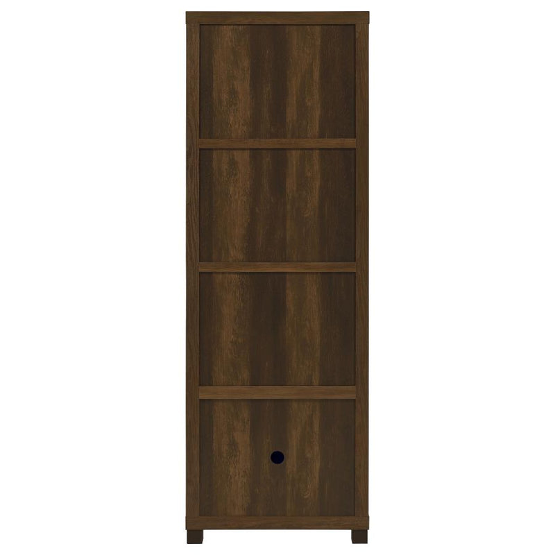 Sachin 3-piece 79-inch TV Entertainment Center Dark Pine-zoom-