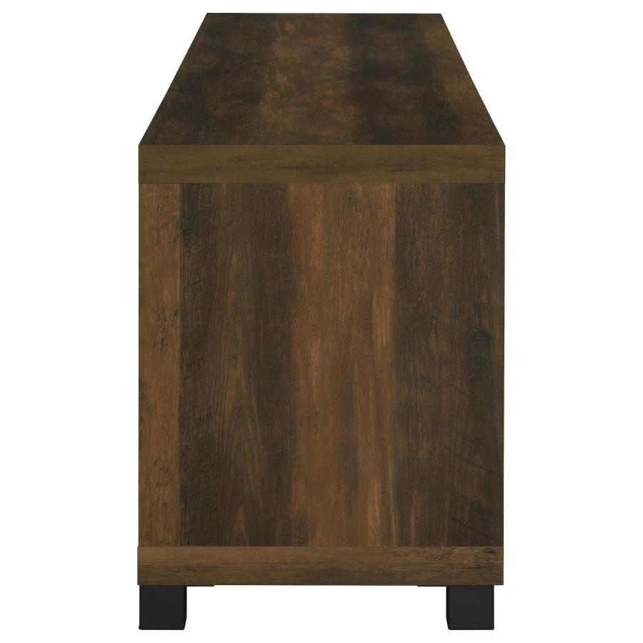 Sachin 3-piece 79-inch TV Entertainment Center Dark Pine-16