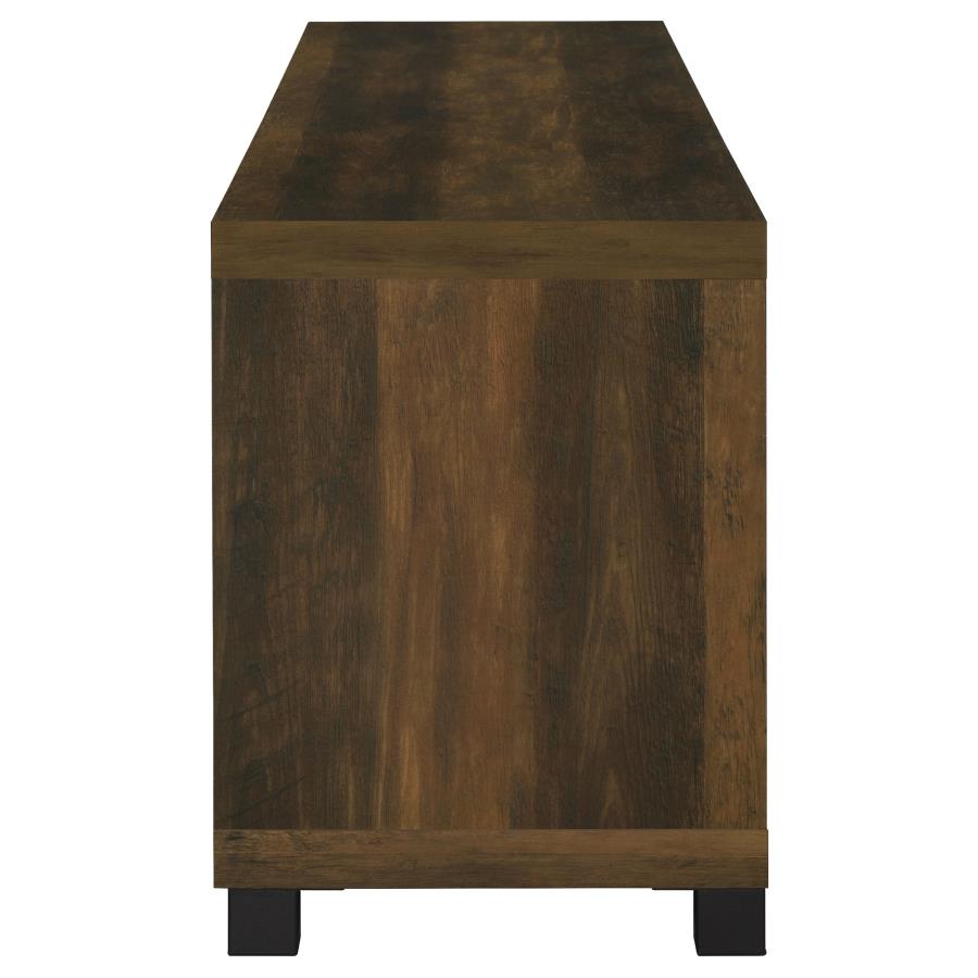 Sachin 4-door Engineered Wood 79-inch TV Stand Dark Pine-6