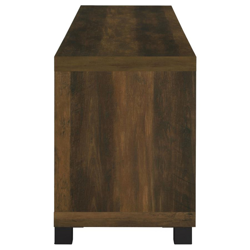 Sachin 4-door Engineered Wood 79-inch TV Stand Dark Pine-zoom-