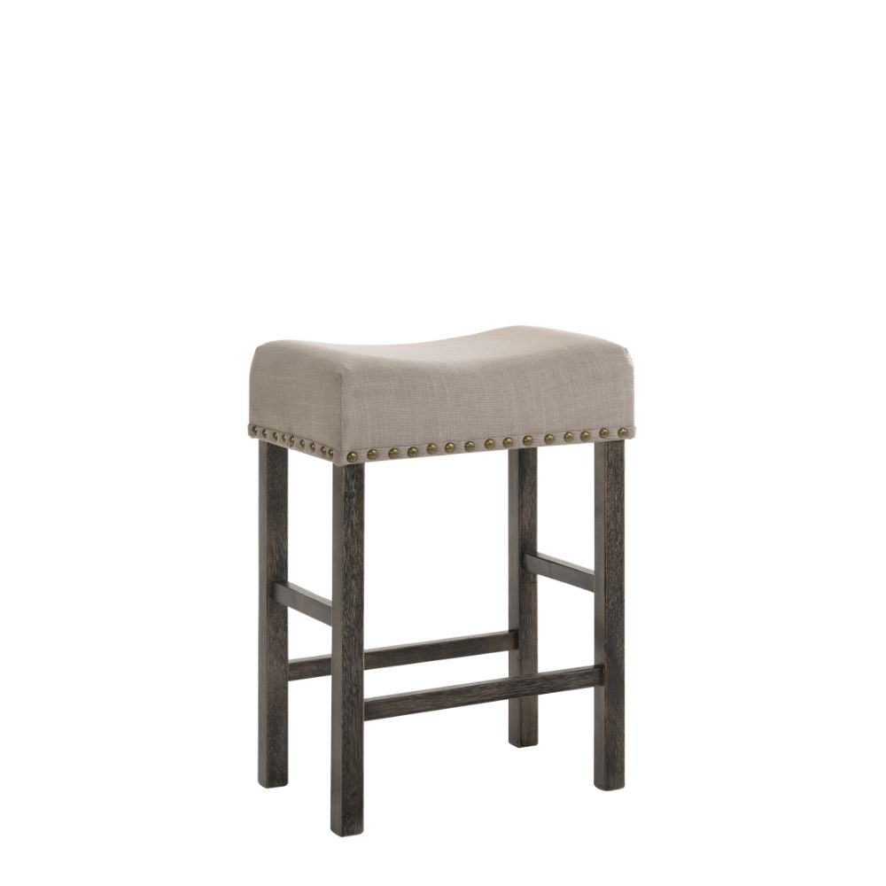ACME Martha II Counter Height Stool Set – front view – Lusso Furniture Miami