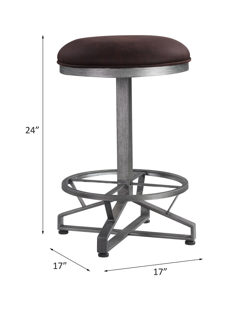 ACME Evangeline Counter Height Bar Stool Set of 2-zoom-
