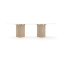 Caracole Rhythm Dining Table – alternate view – Lusso Furniture Miami
