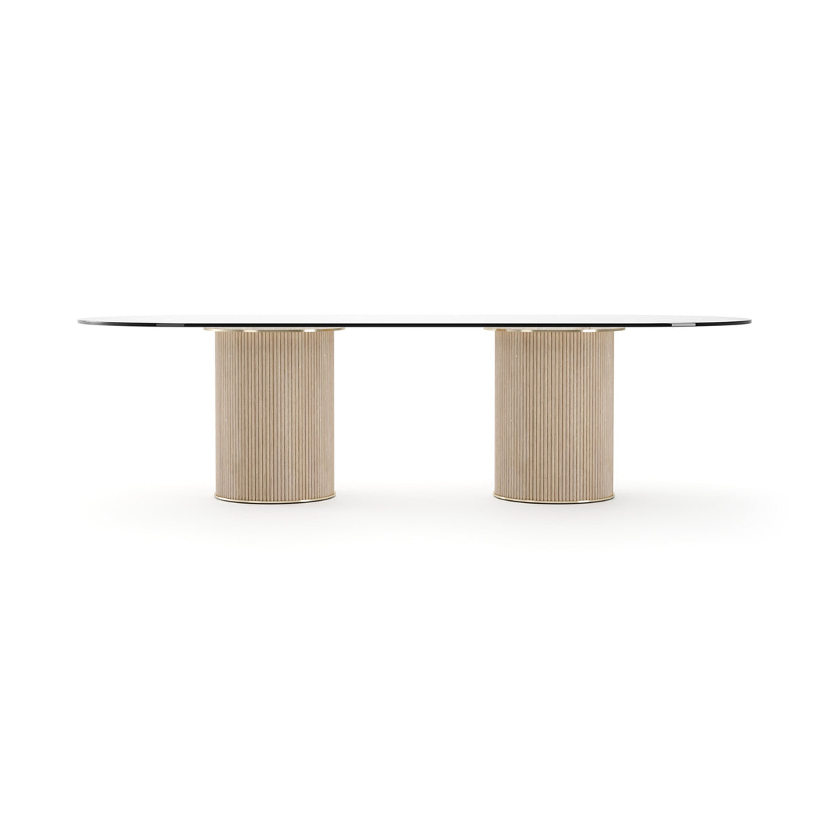 Caracole Rhythm Dining Table – alternate view – Lusso Furniture Miami