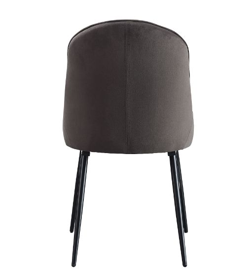 ACME Abraham Side Chair Set of 2 – angle view – Lusso Furniture Miami