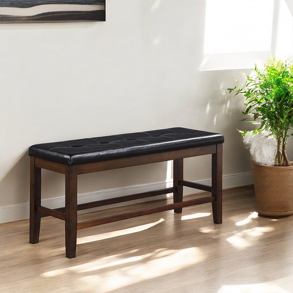ACME Urbana Counter Height Bench – front view – Lusso Furniture Miami