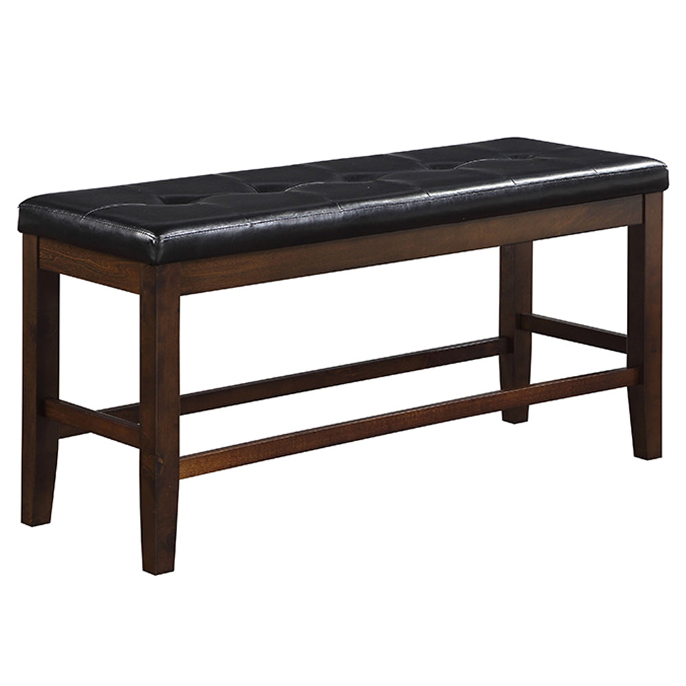 ACME Urbana Counter Height Bench – angle view – Lusso Furniture Miami