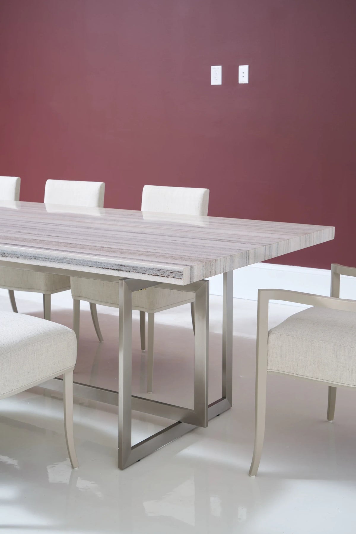 Caracole Wish You Were Here Dining Table – view 36 – Lusso Furniture Miami