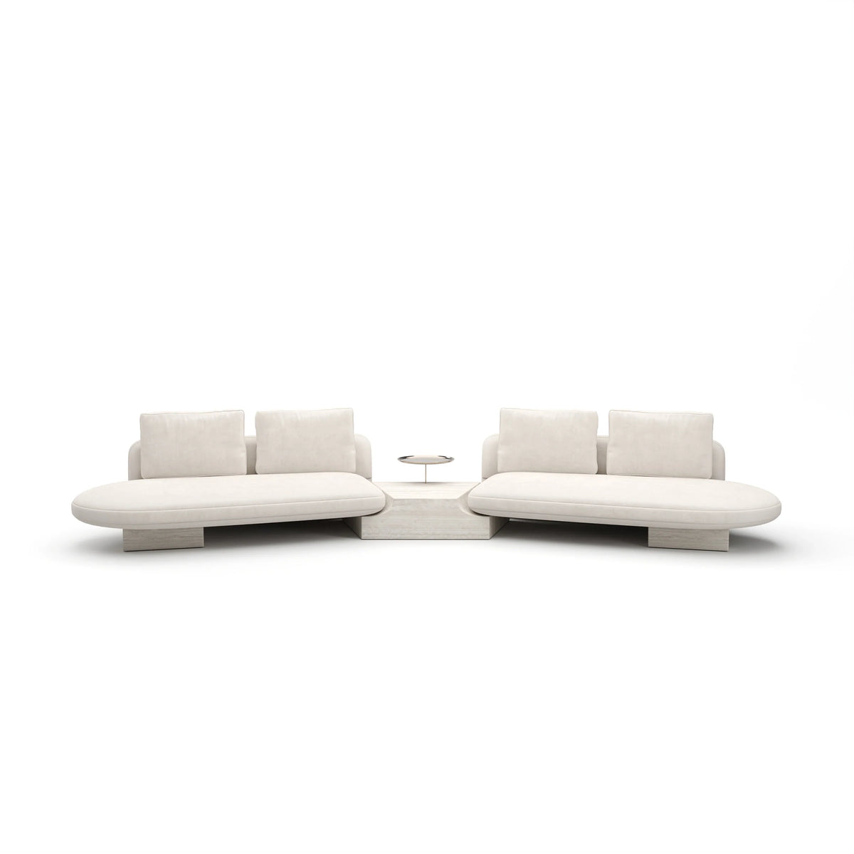 Caracole Overlap Sectional – view 95 – Lusso Furniture Miami