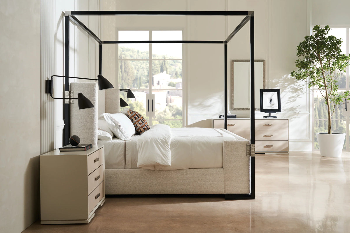 Caracole Shelter Me Bed – top view – Lusso Furniture Miami