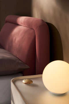 Caracole Bold Bed – close-up – Lusso Furniture Miami