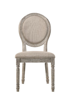 ACME Faustine Side Chair Set of 2 – room setting – Lusso Furniture Miami