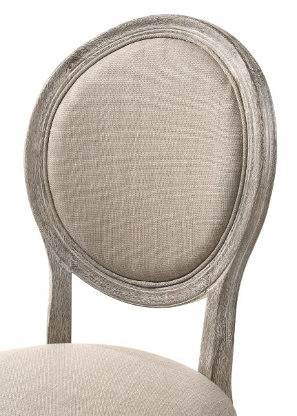 ACME Faustine Side Chair Set of 2 – angle view – Lusso Furniture Miami
