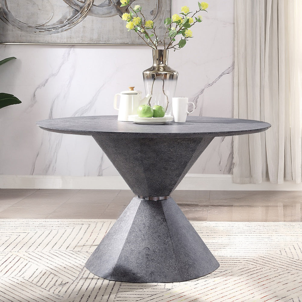 ACME Ansonia Dining Table – front view – Lusso Furniture Miami