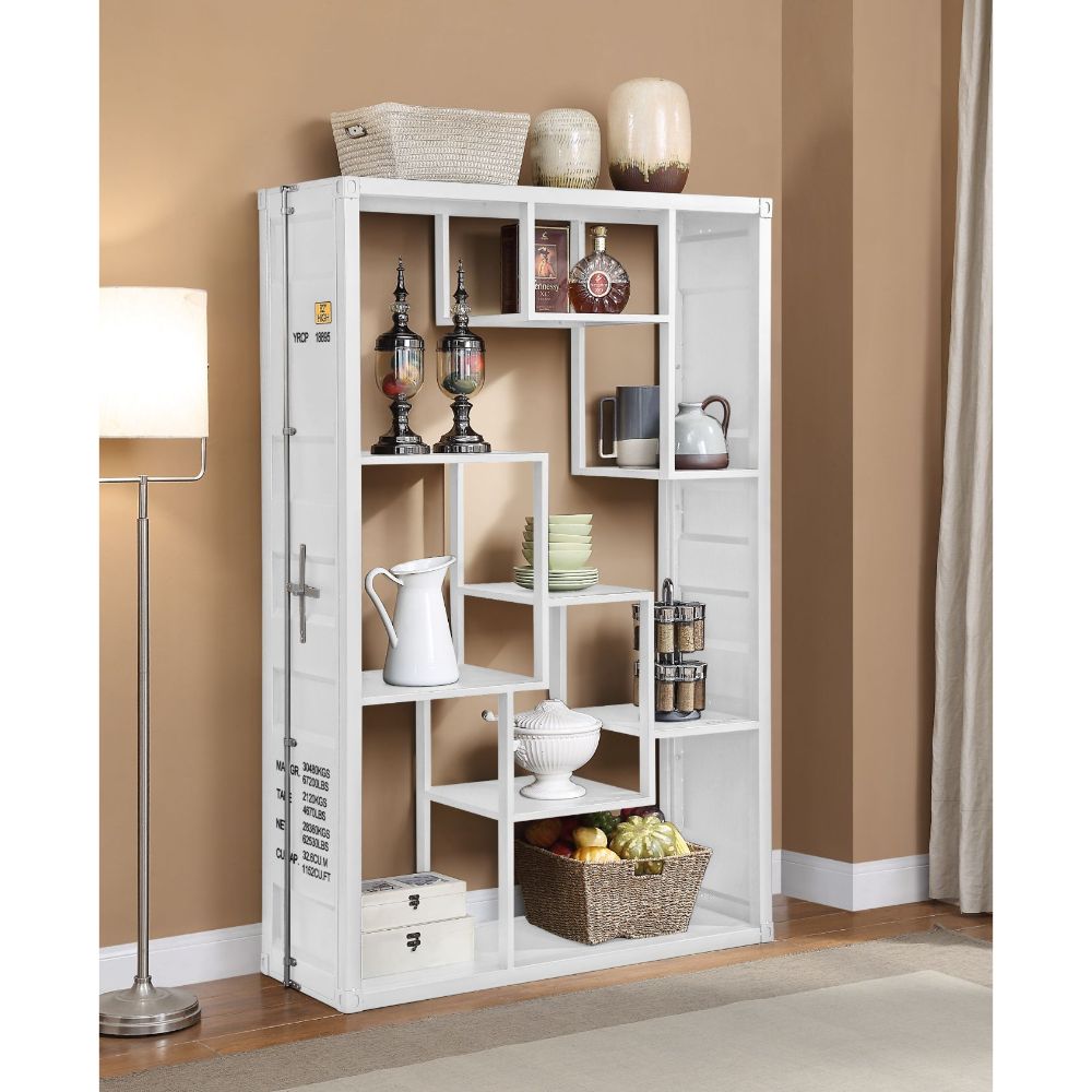 ACME Cargo Bookcase – front view – Lusso Furniture Miami