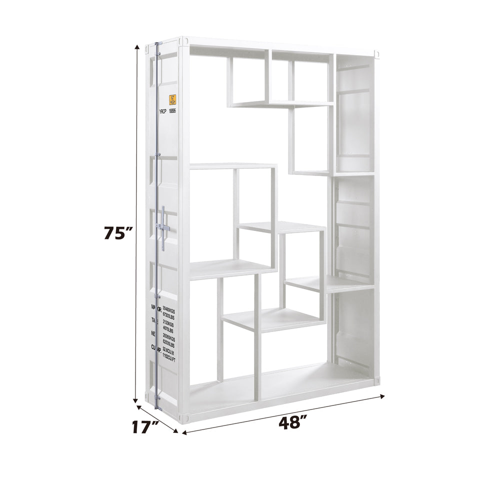 ACME Cargo Bookcase – angle view – Lusso Furniture Miami