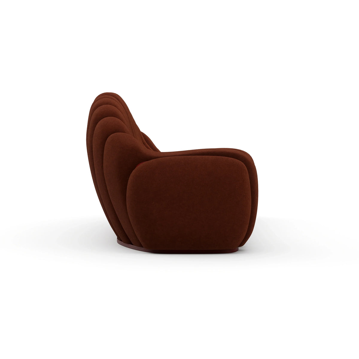 Caracole Chrysalis Sofa – side view – Lusso Furniture Miami