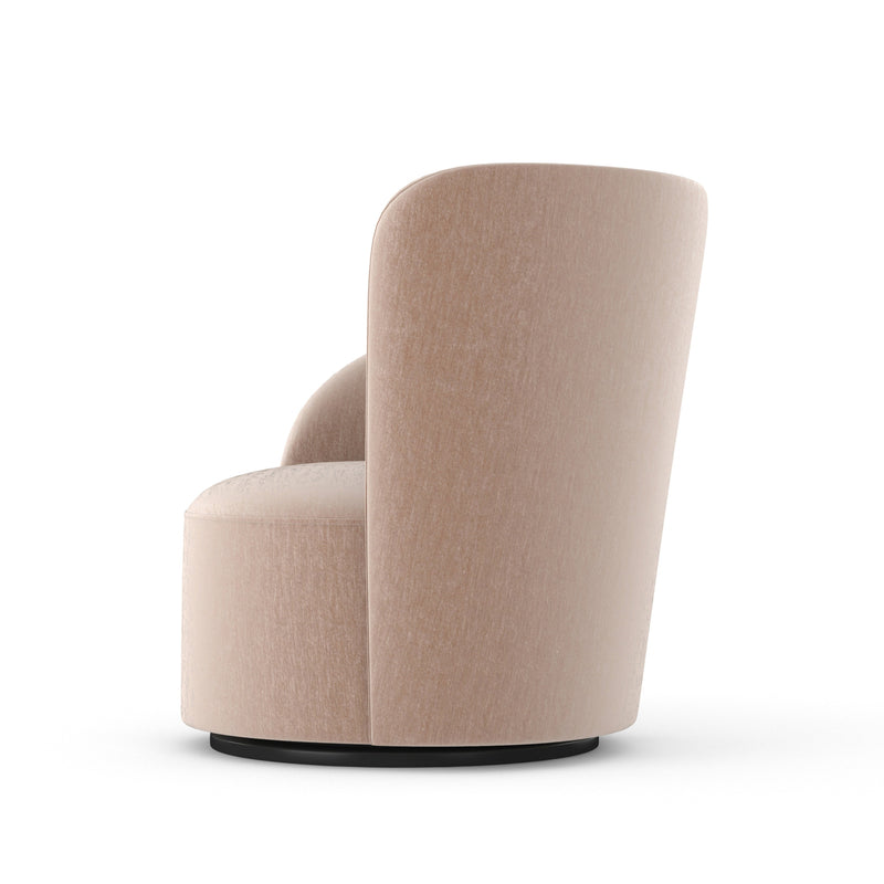 Caracole Whorl Swivel Chair-zoom-