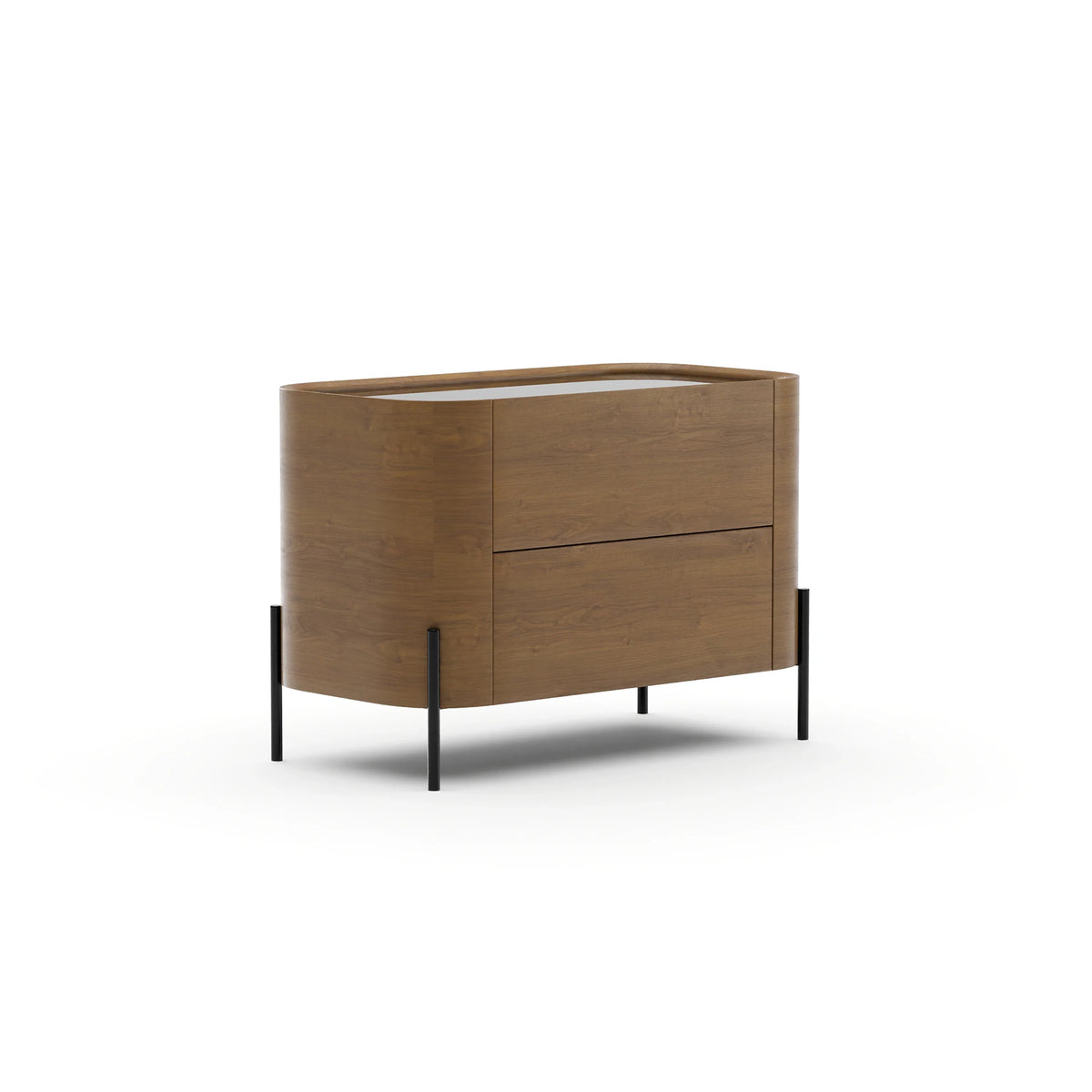 Caracole Atom Nightstand – view 19 – Lusso Furniture Miami